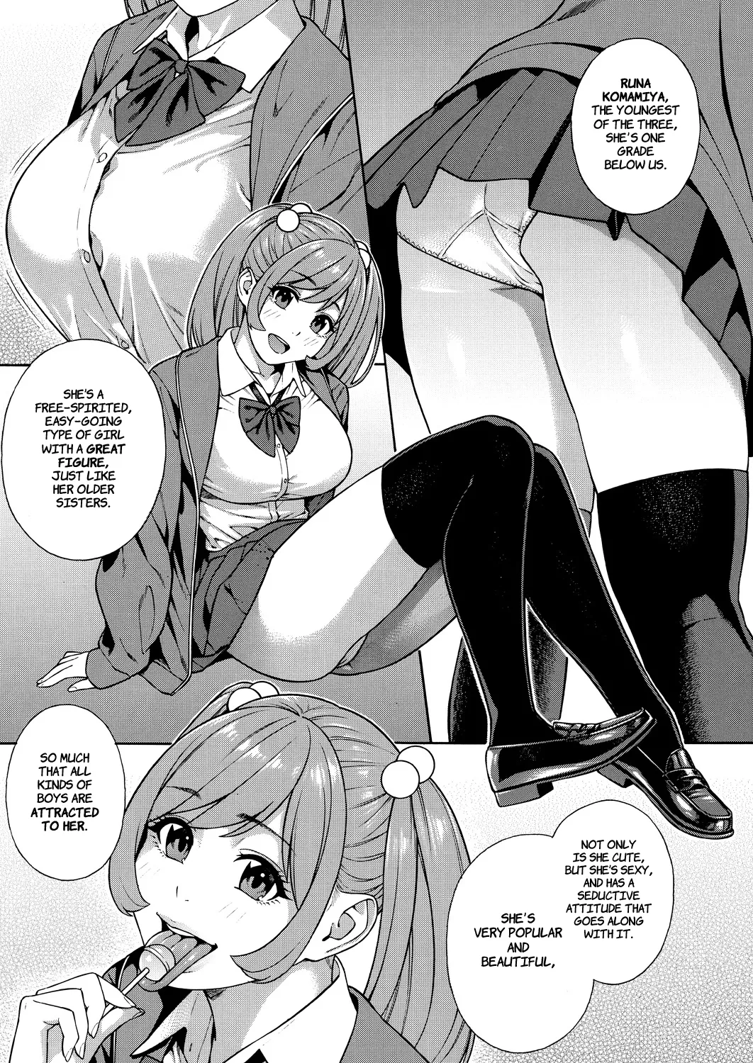 Making a Harem of the Three Bitchy Gal Sisters - Part 1-2 - Page 8