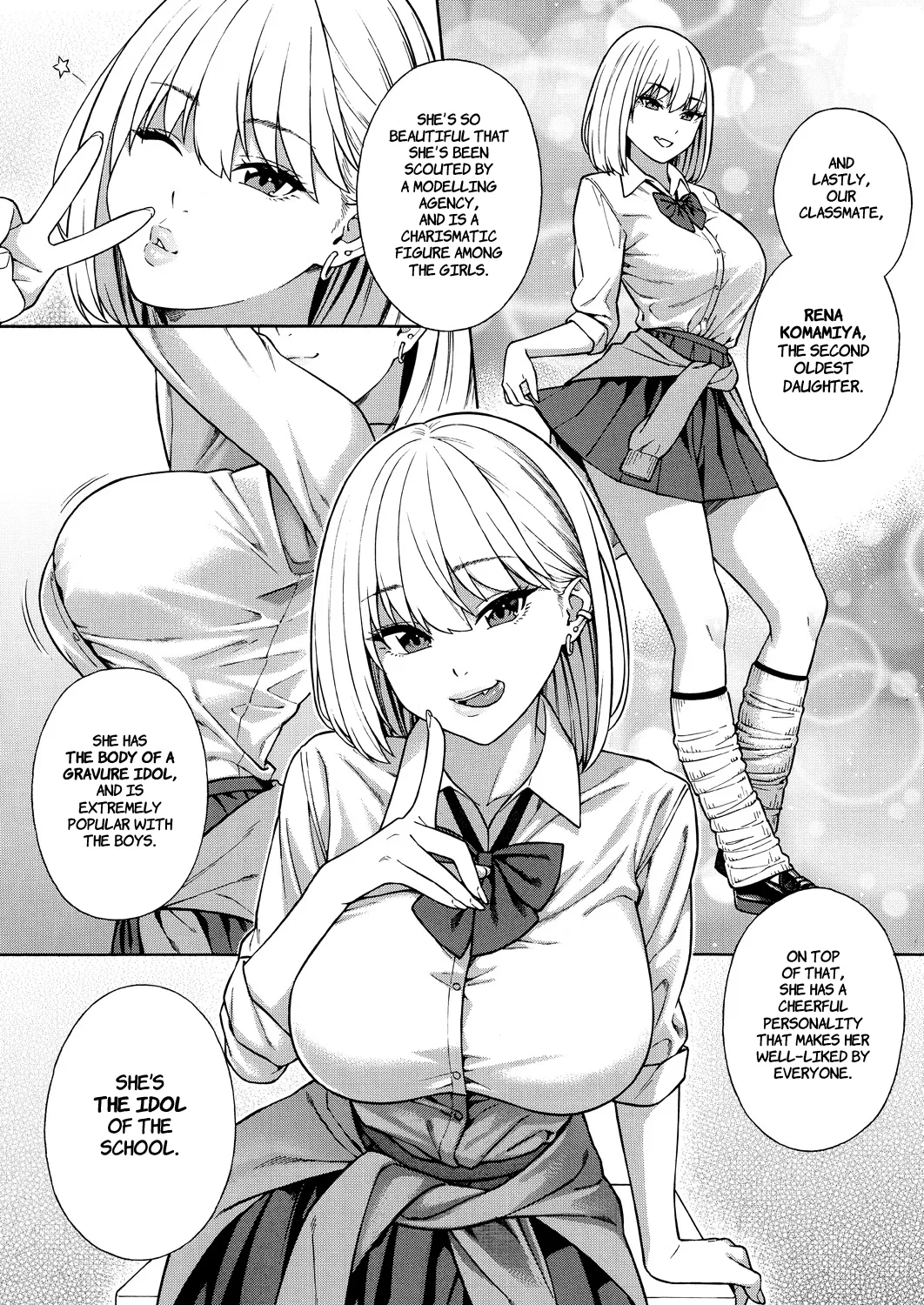 Making a Harem of the Three Bitchy Gal Sisters - Part 1-2 - Page 9