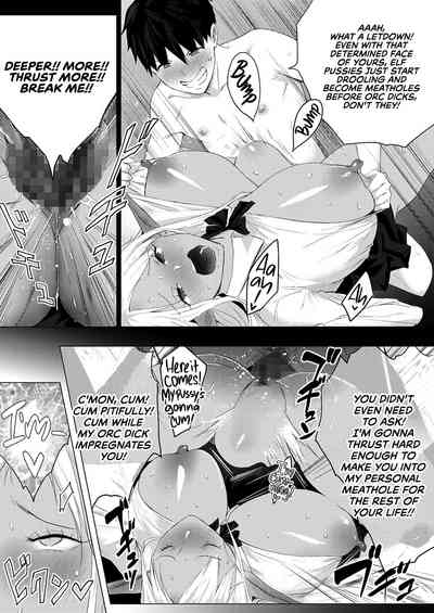 Orc Chinpo o Te ni Ireta! Elf Oyako o Ore Senyou Nama Onaho ni Shitatta www - Page 25