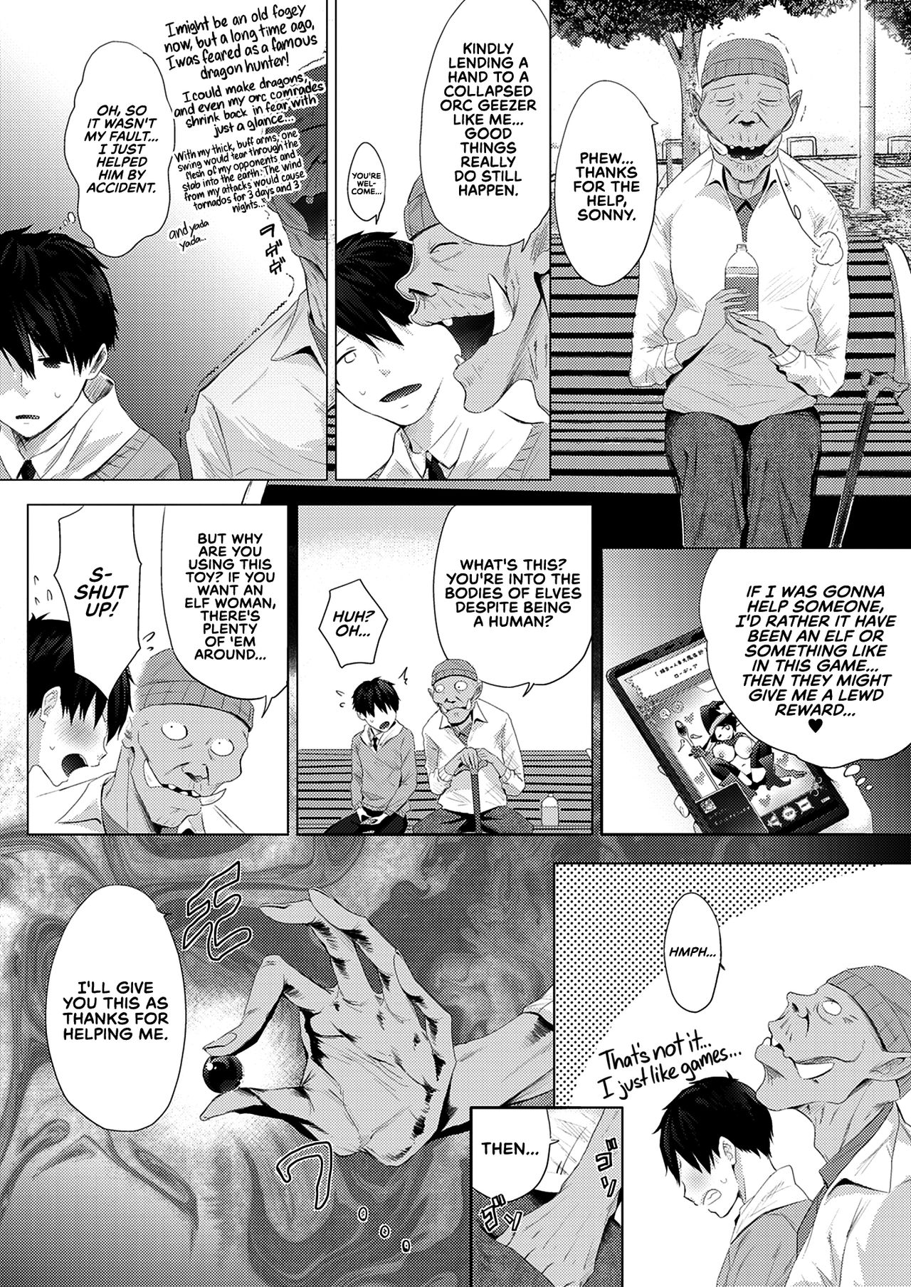 Orc Chinpo o Te ni Ireta! Elf Oyako o Ore Senyou Nama Onaho ni Shitatta www - Page 6