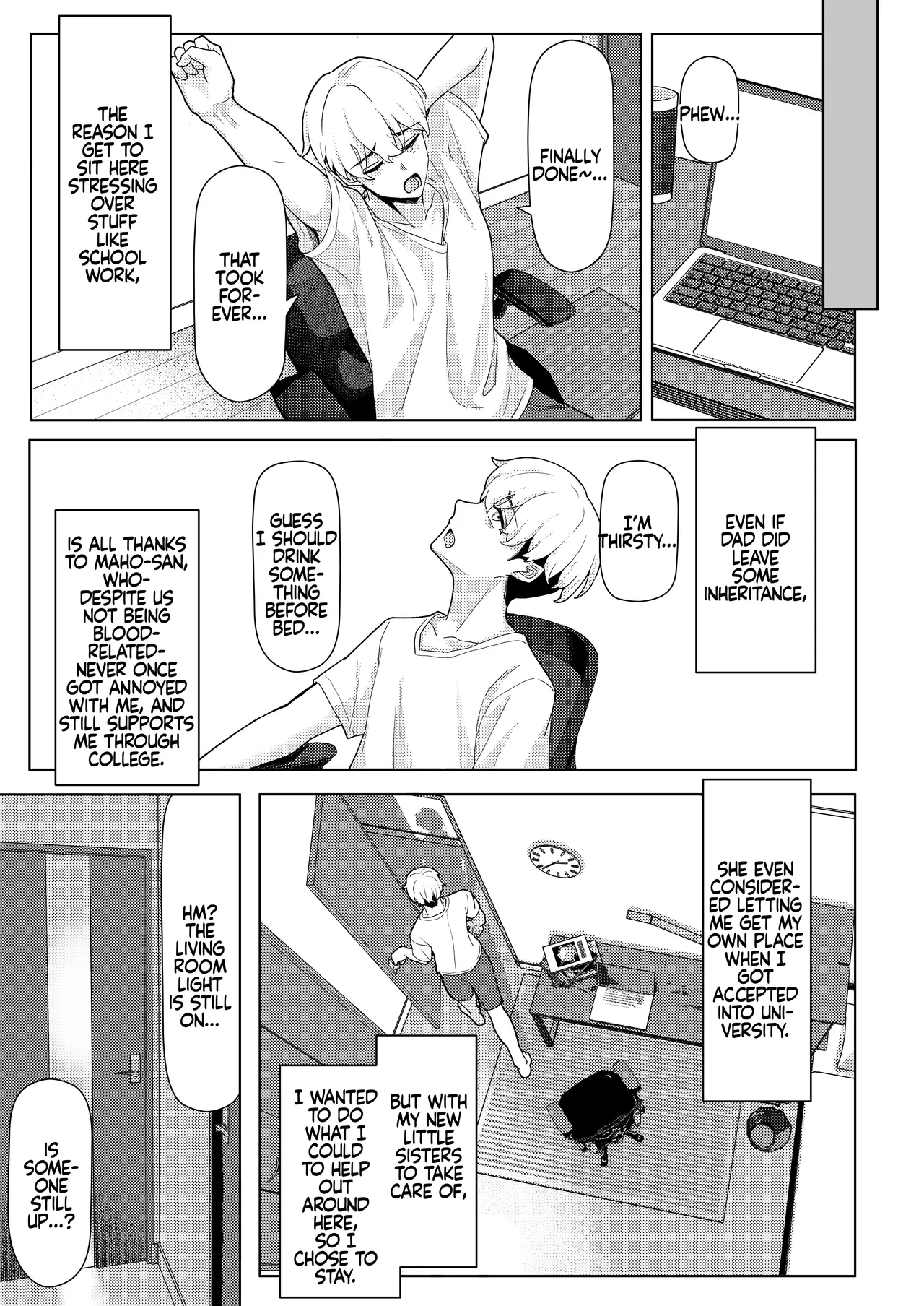 Chichi no Saikon de Doukyo suru Koto ni Natta Gibo no Gijou Shimai to Kawarugawaru Sex shite shimatta Hon - Page 6