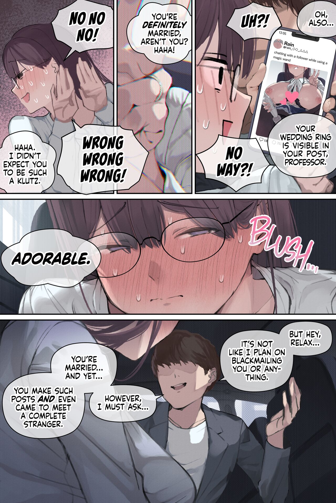 Intelli Hitozuma Amamiya Touko Sensei no Hatsujou - Page 24