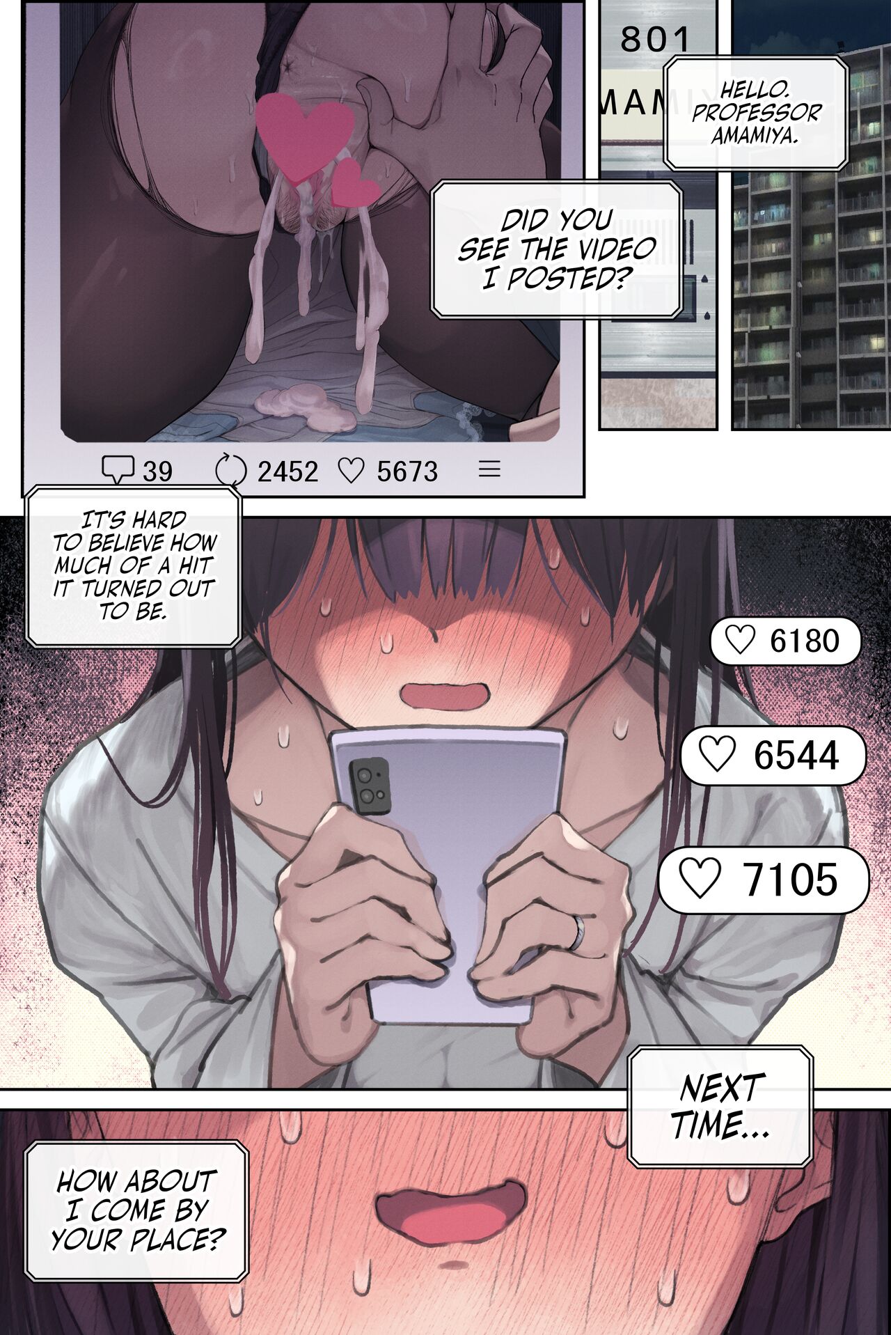 Intelli Hitozuma Amamiya Touko Sensei no Hatsujou - Page 56