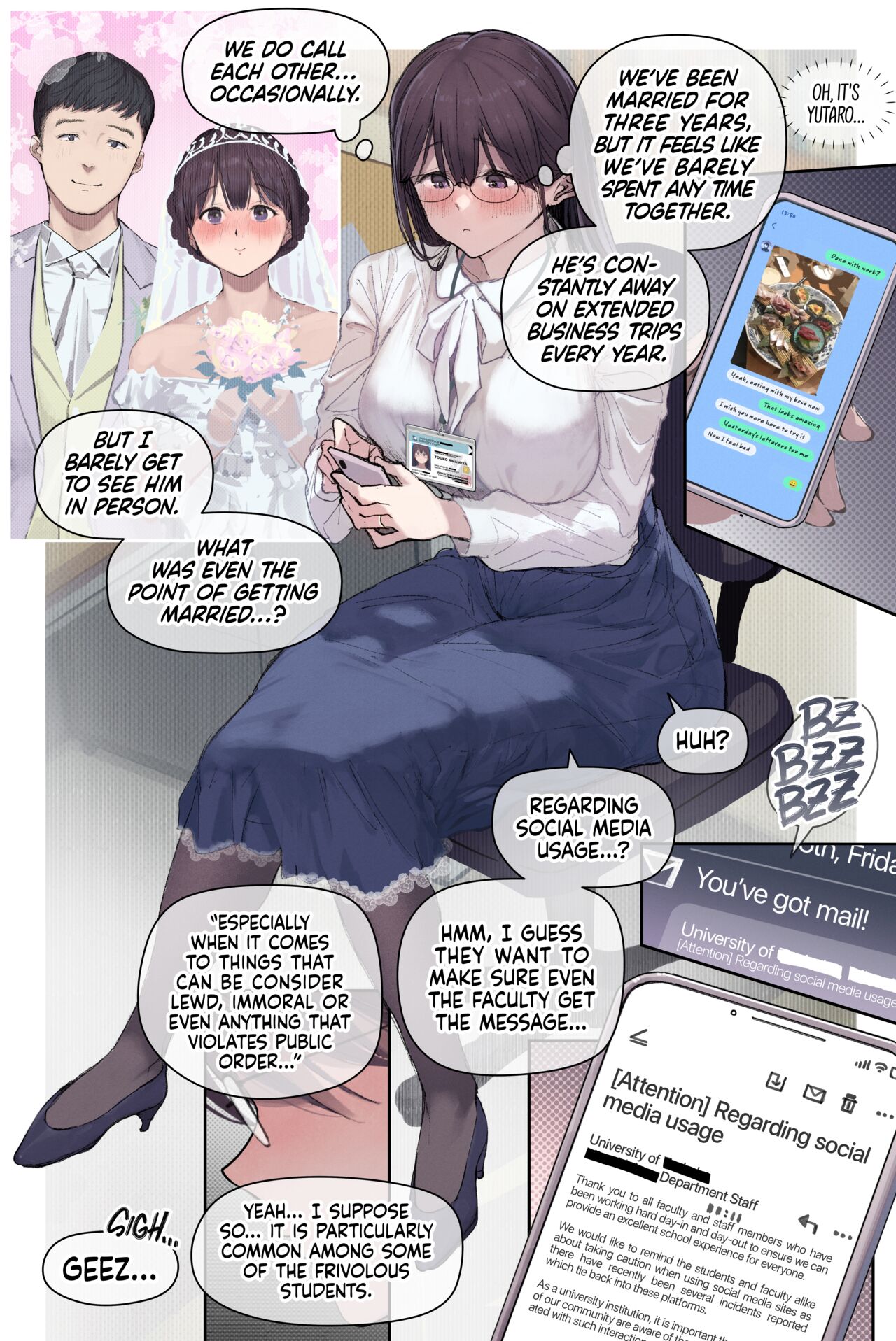 Intelli Hitozuma Amamiya Touko Sensei no Hatsujou - Page 6