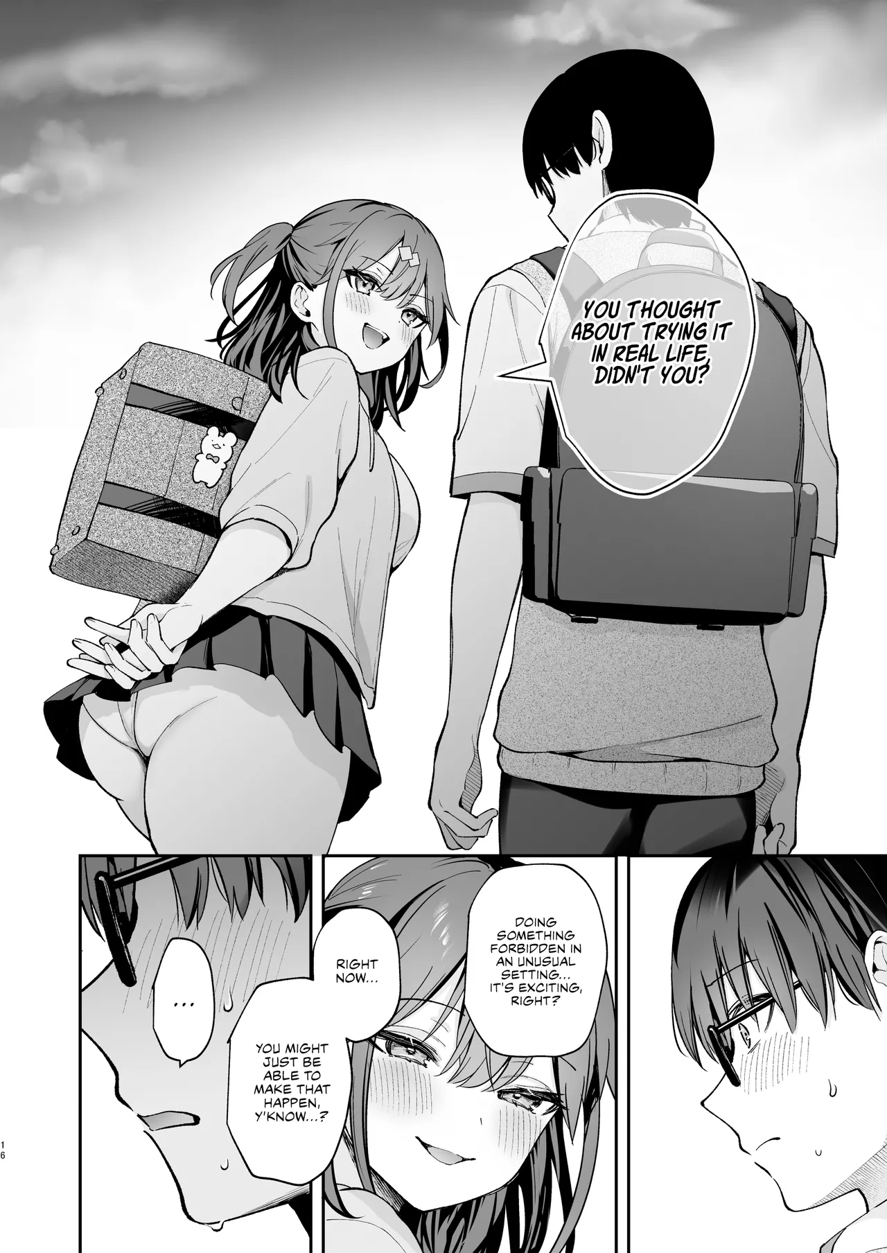 Ero Shousetsu Mitai na Seishun H o YouCha Kanojo no Suito-san to - Better than fiction 2 - Page 17