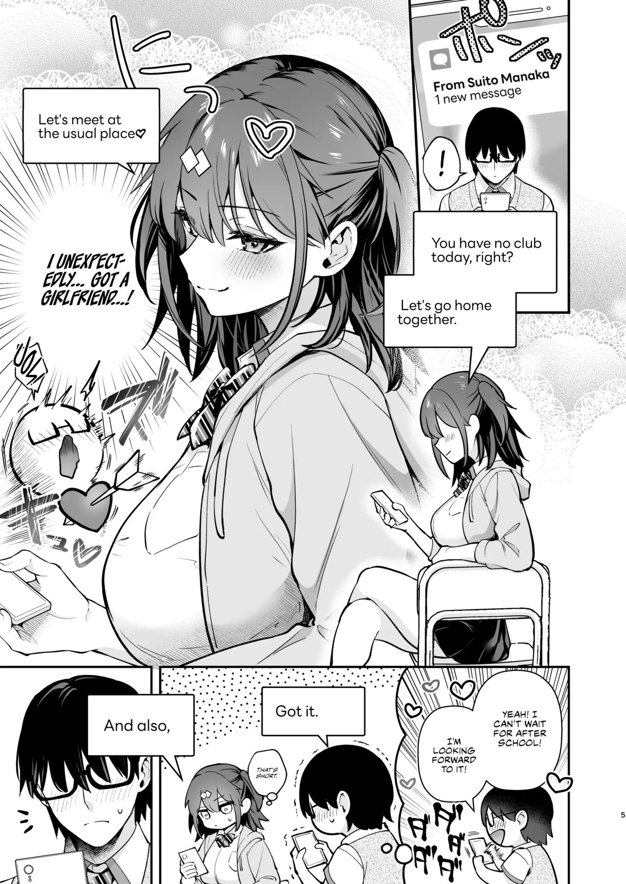 Ero Shousetsu Mitai na Seishun H o YouCha Kanojo no Suito-san to - Better than fiction 2 - Page 6