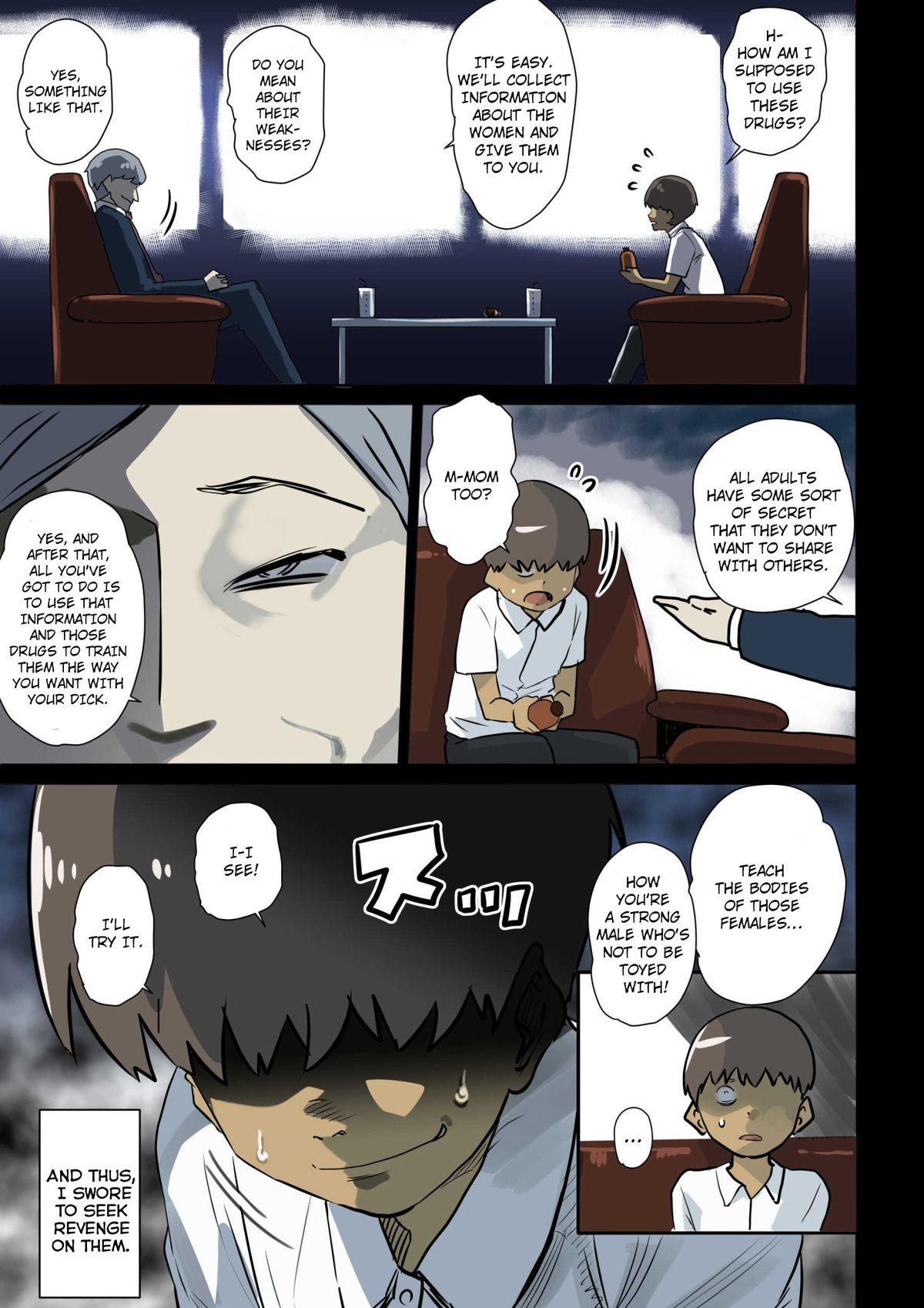 Nekura Shounen no Fukushuu Harem Choukyou Keikaku - Page 4