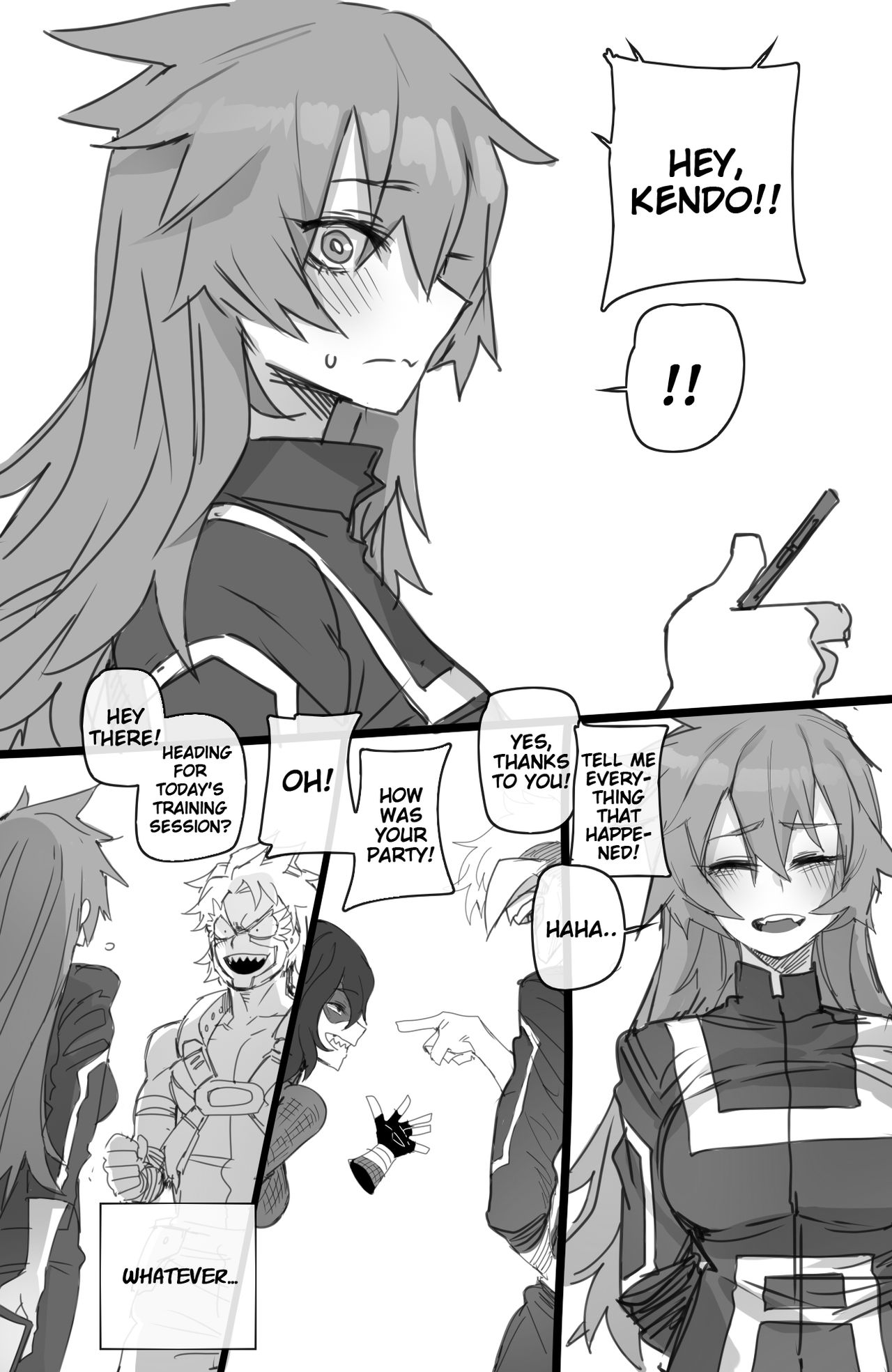 MY HERO Christmas HAREM - Page 27