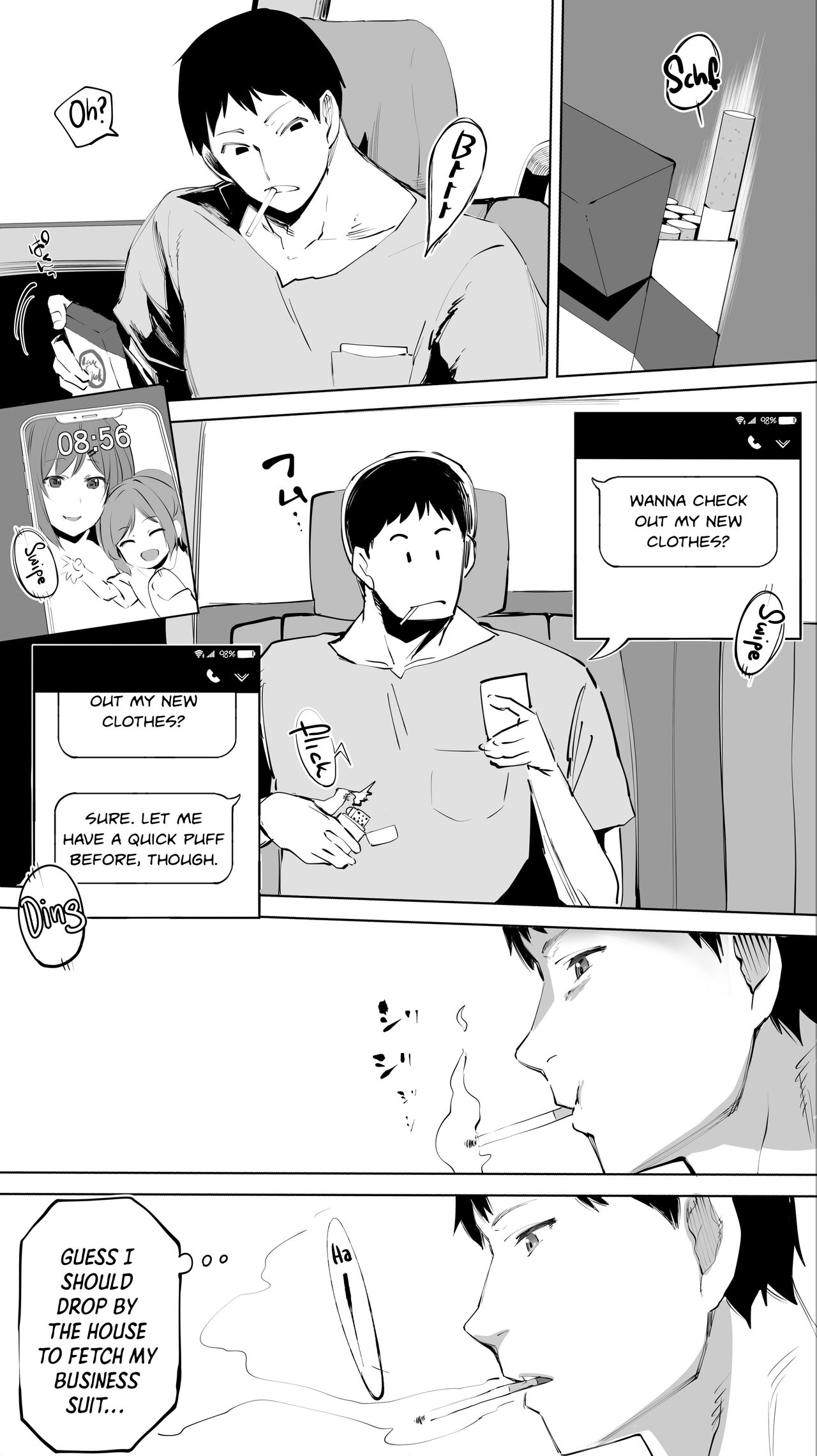 Jimoto no Hame Tomo. Senpai no Hitozuma S - Page 8