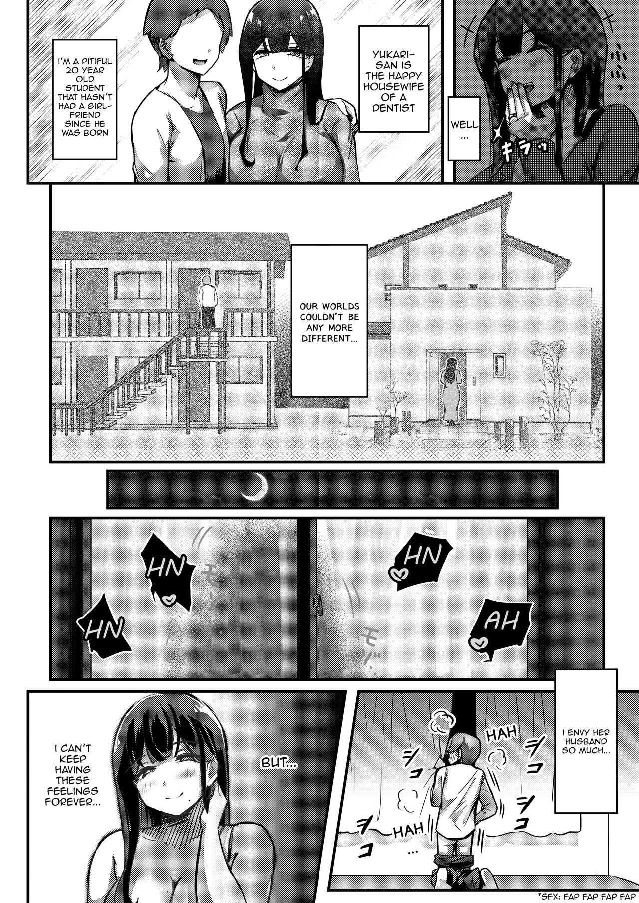 Otonari-san no Muchimuchi Wakazuma to Matching Shichatta Hanashi - Page 4