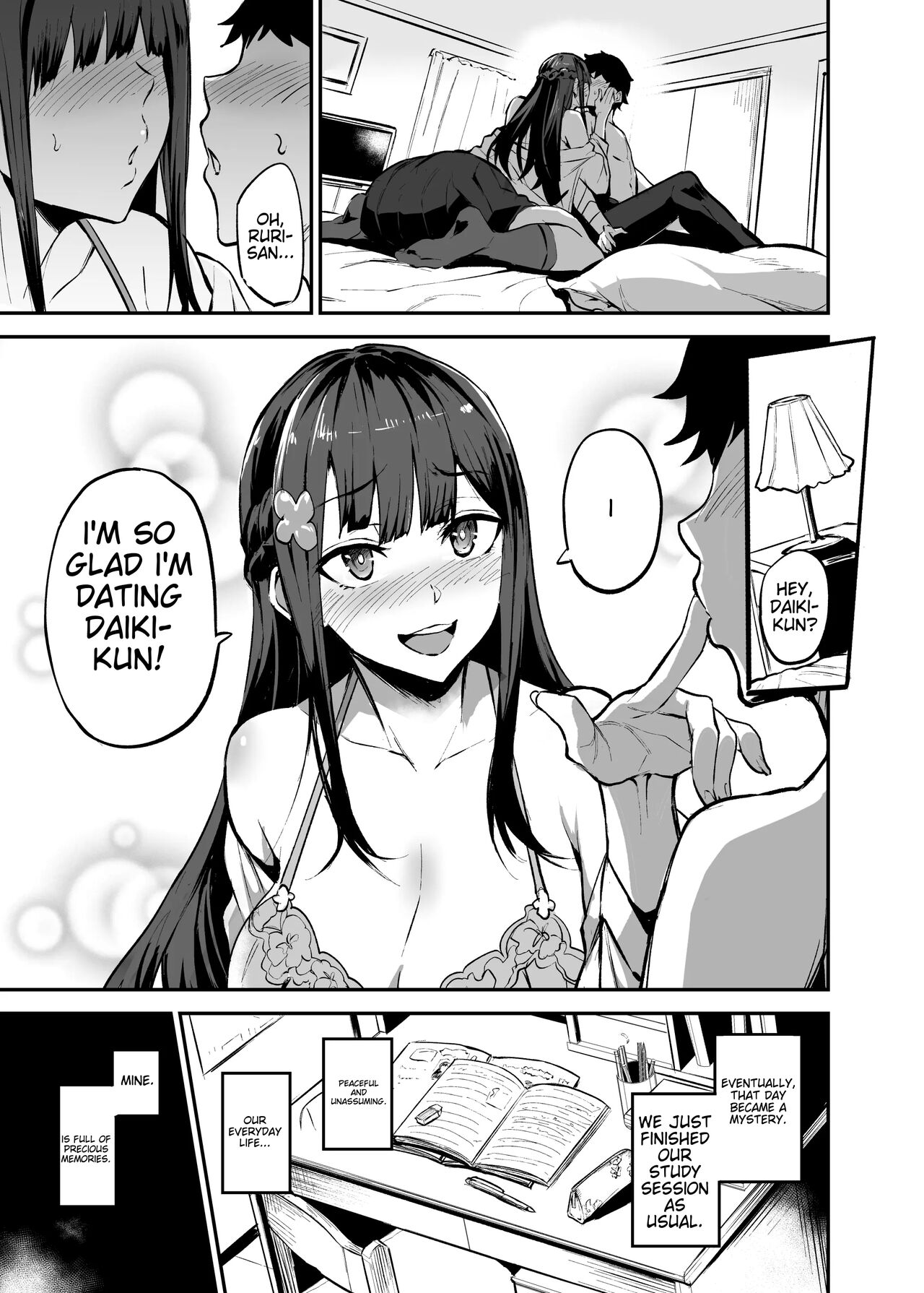 Kanojo ga Gaikokujin ni Netorareru Manga Ouchi Fuck Hen - Page 8