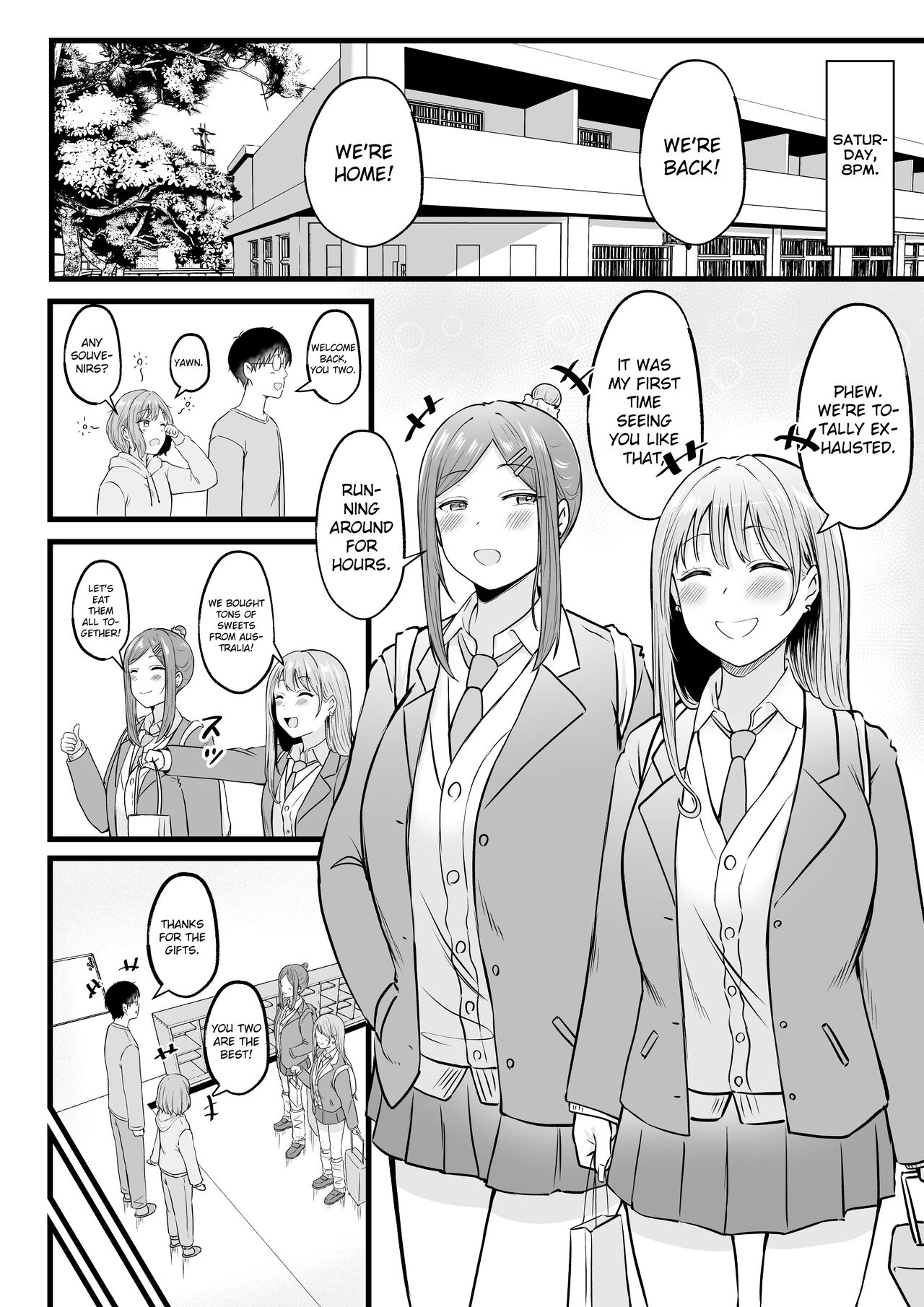 Joshiryou Kanrinin no Boku wa Gal Ryousei ni Furimawasarete masu 2 - Page 48