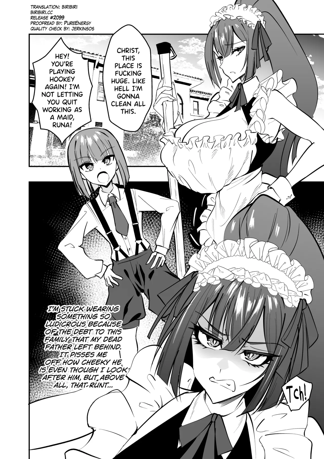 Dekachin Goshujin-sama kara Gohoushi Kyouiku Sarechau Ero Maid - Page 3