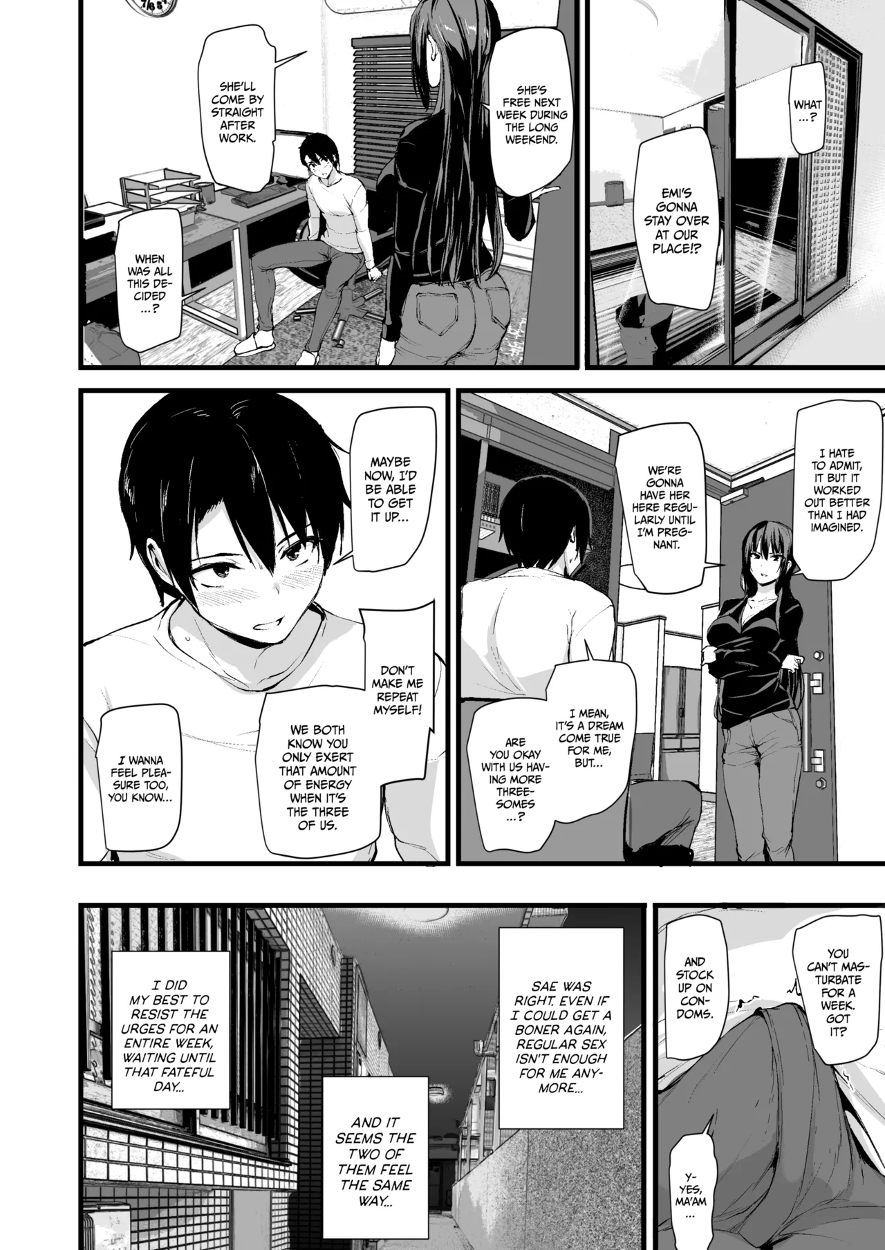 Kyonyuu Ga Futariinai To Bokkishinai Otto No Tame Ni Tomodachi O Tsuretekita Tsuma Chapter 1-3 - Page 27