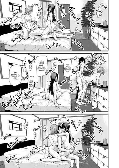 Kyonyuu Ga Futariinai To Bokkishinai Otto No Tame Ni Tomodachi O Tsuretekita Tsuma Chapter 1-3 - Page 48