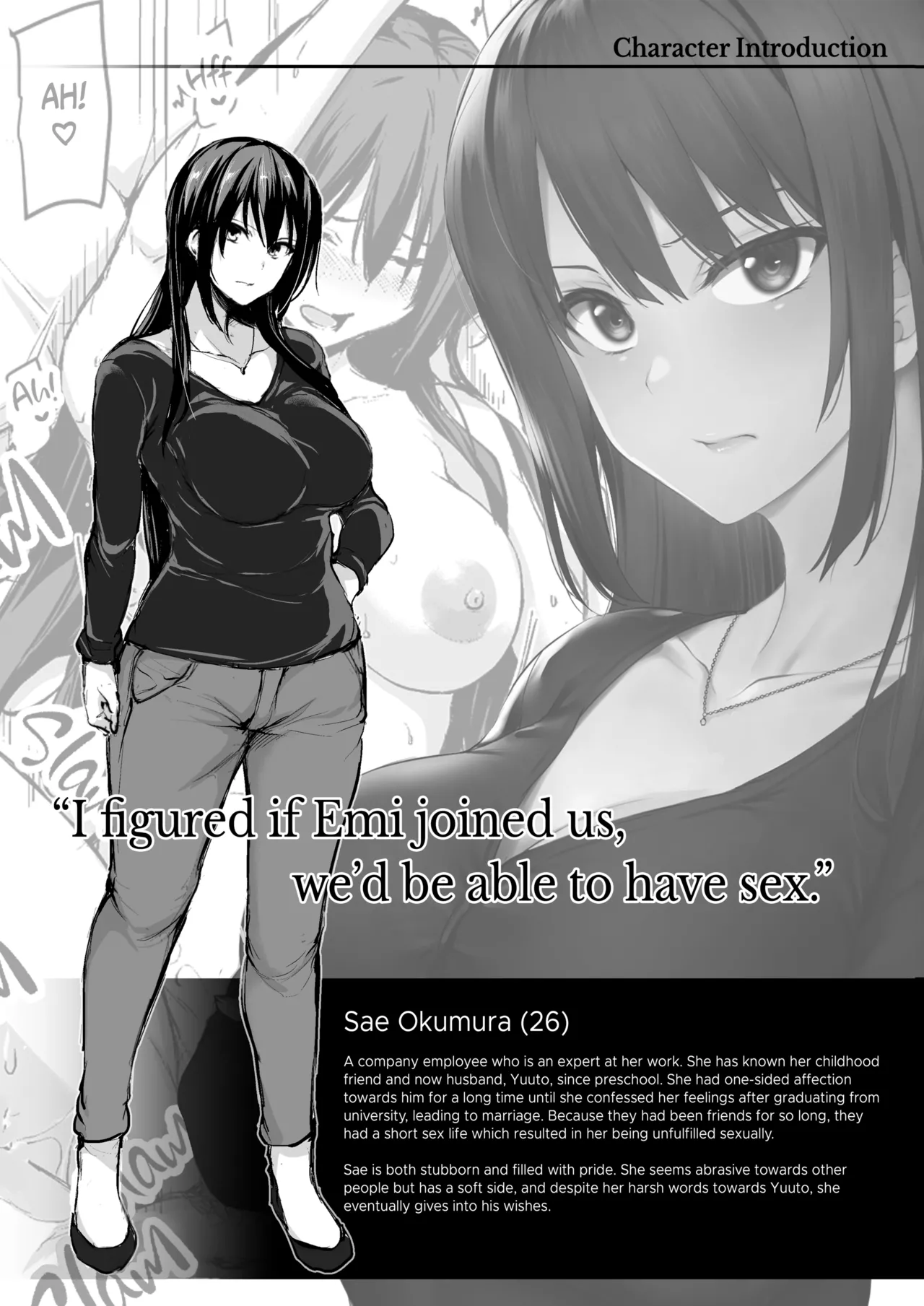 Kyonyuu Ga Futariinai To Bokkishinai Otto No Tame Ni Tomodachi O Tsuretekita Tsuma Chapter 1-3 - Page 66
