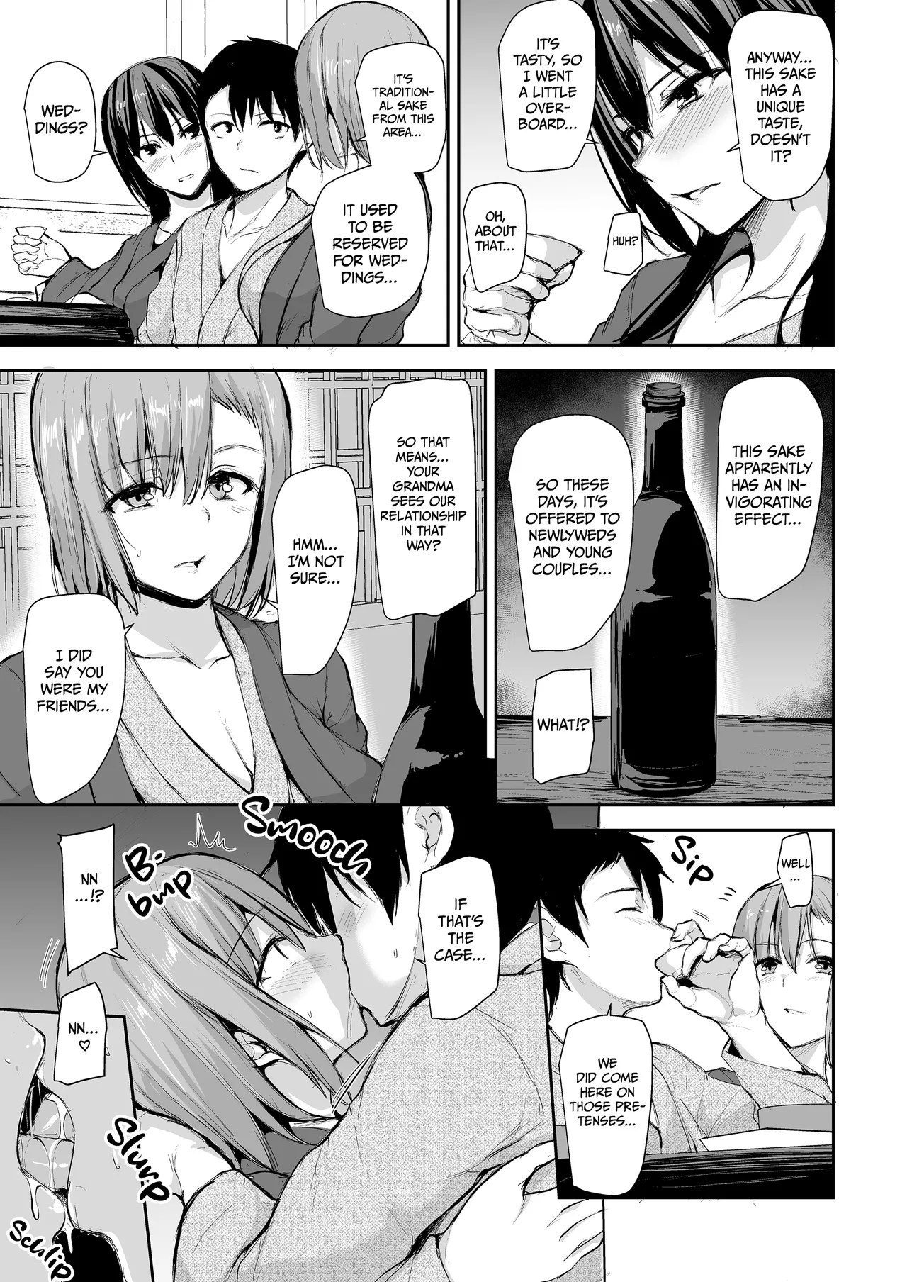 Kyonyuu Ga Futariinai To Bokkishinai Otto No Tame Ni Tomodachi O Tsuretekita Tsuma Chapter 1-3 - Page 95