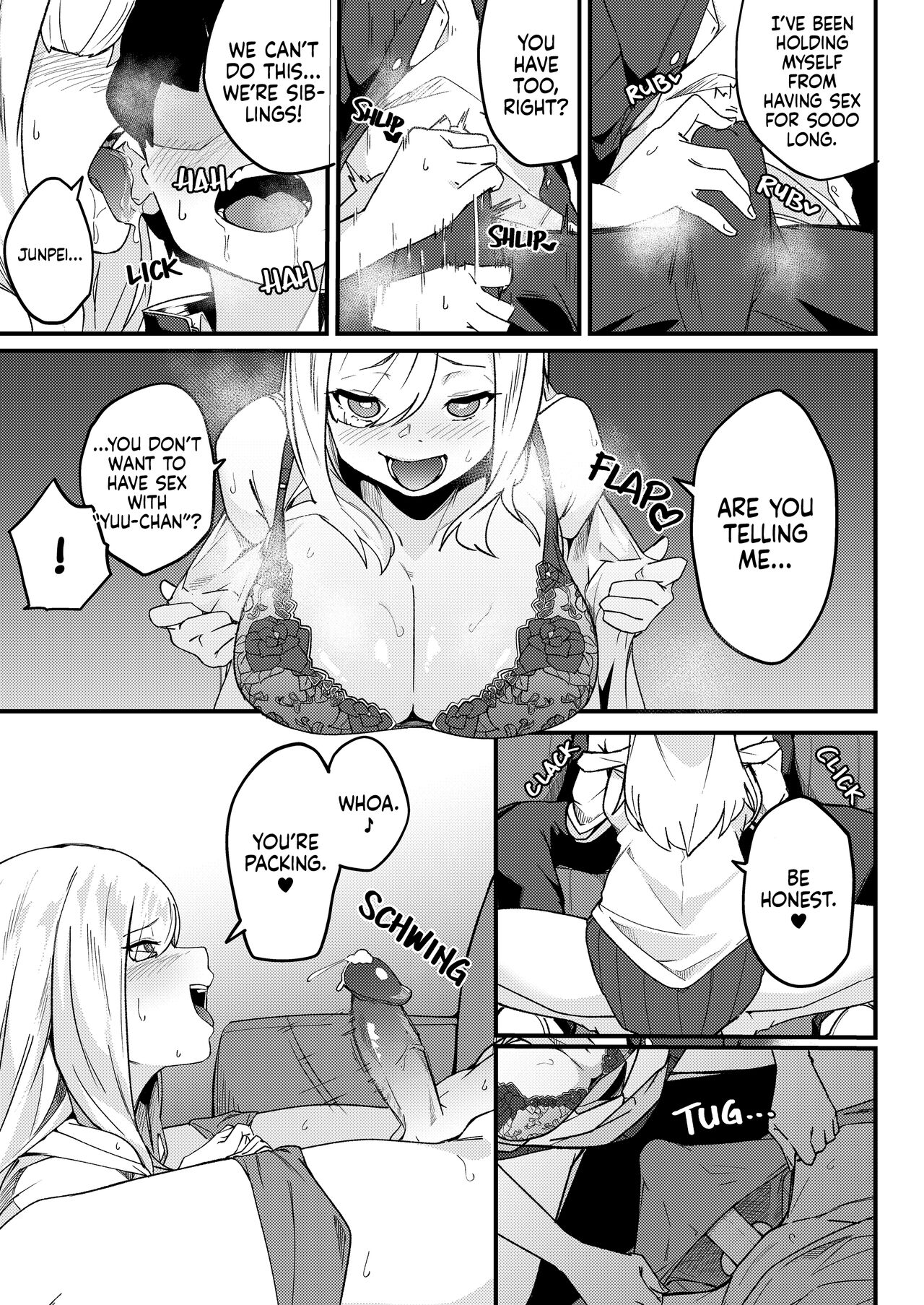 Kyoudai Matching ~Oya ni Naisho de Gachihame Koubi Seikatsu~ - Decensored - Page 14