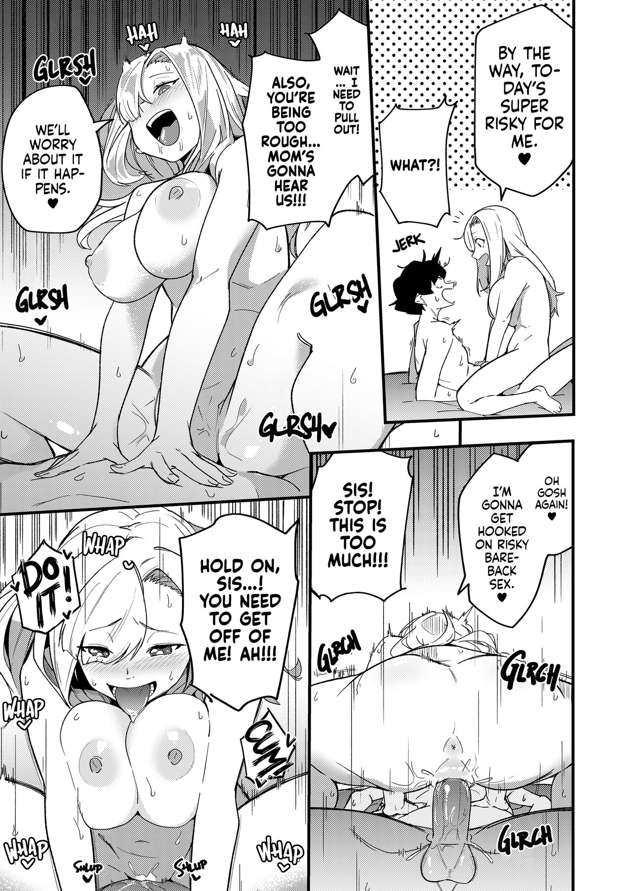 Kyoudai Matching ~Oya ni Naisho de Gachihame Koubi Seikatsu~ - Decensored - Page 36