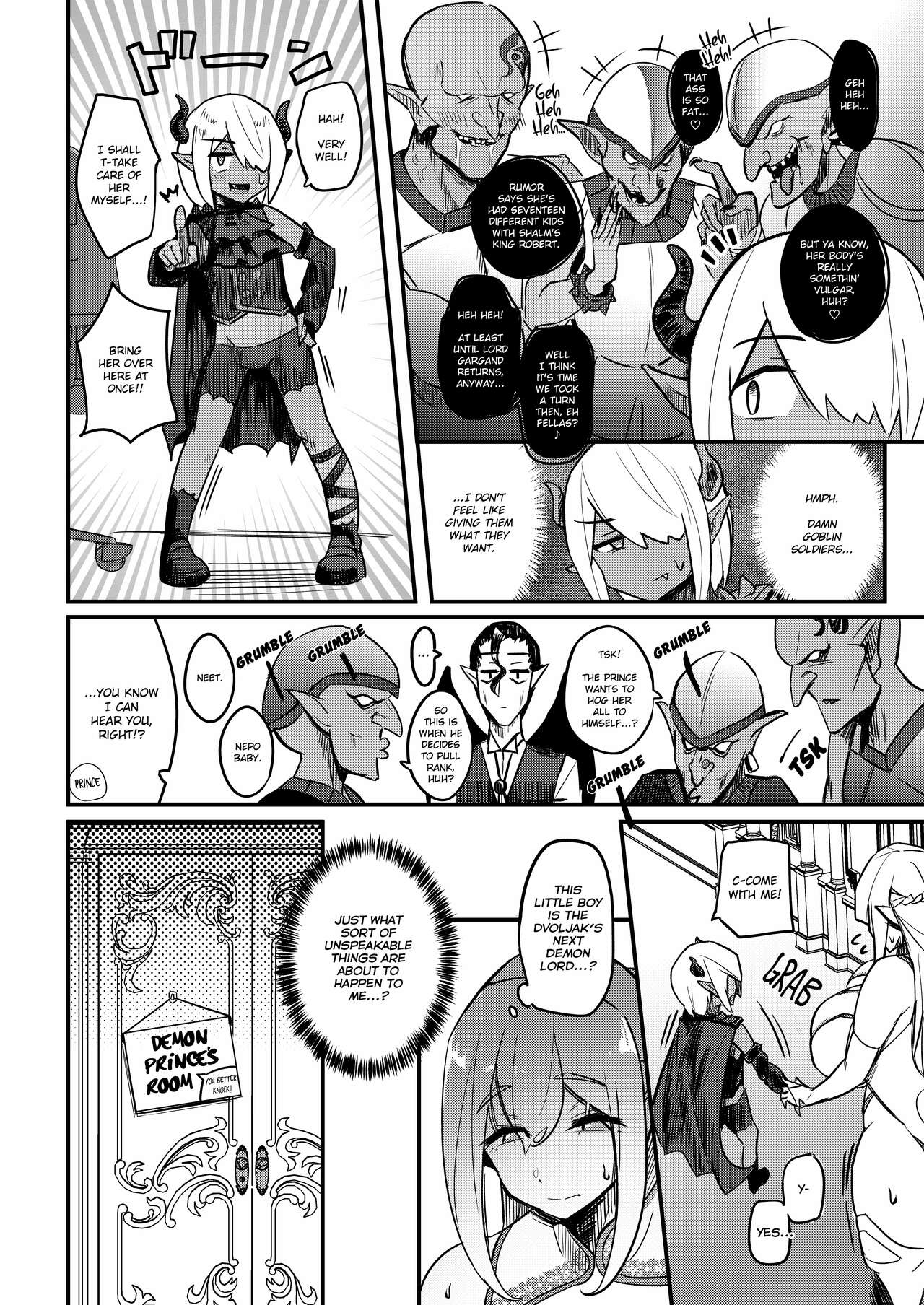 Kusozako Sourou Maou wa Chouanzangata no Mucchi Muchi Elf Mama ni Makeppanashi - Page 5