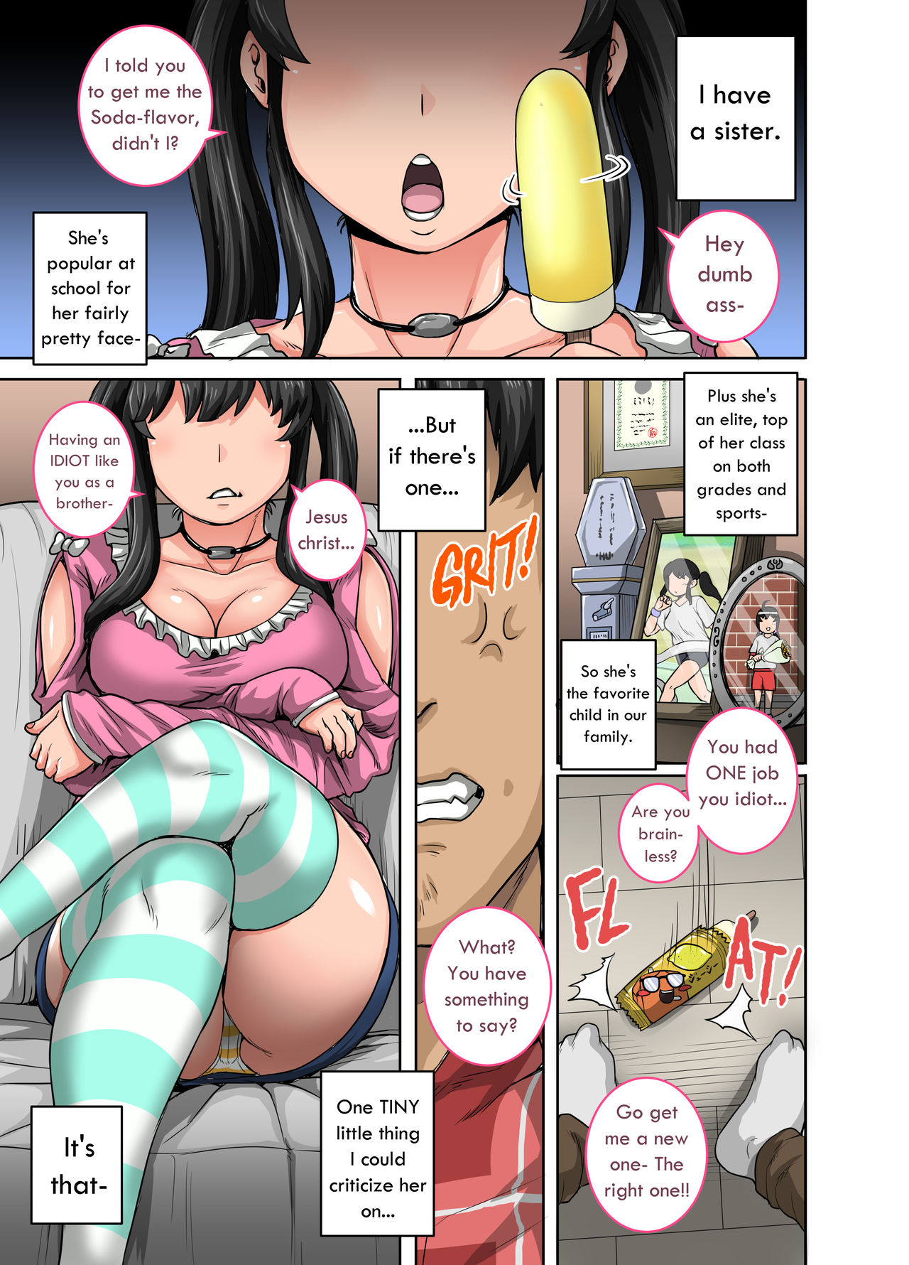 Mukatsuku Imouto wa Chanto Shikaranakucha!! - Page 3