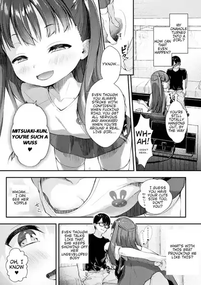 Lolita-hole Riho-chan (Bessatsu Comic Unreal Mesugaki Wakaraserare Haiboku Shasei! Vol. 1) - Page 3